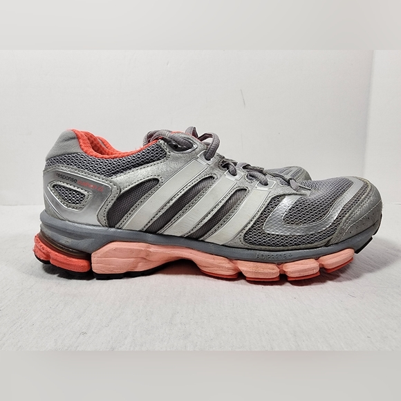 ADIDAS RESPONSE  CUSHION 22 WOMEN'S RUNNING SNEAKERS SIZE 8 GRAY - Picture 15 of 16